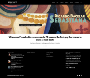 greatscottpr website
