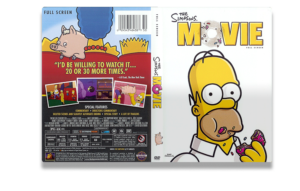 The Simpsons Movie DVD Cover